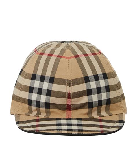 burberry kids hats|burberry reversible check hat.